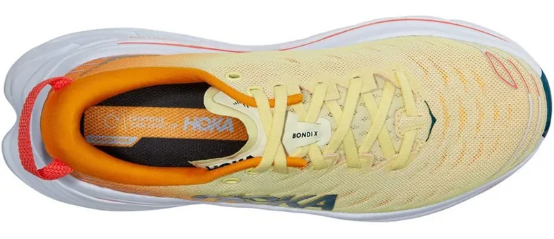 Hoka One One Men's Bondi X Yellow-6